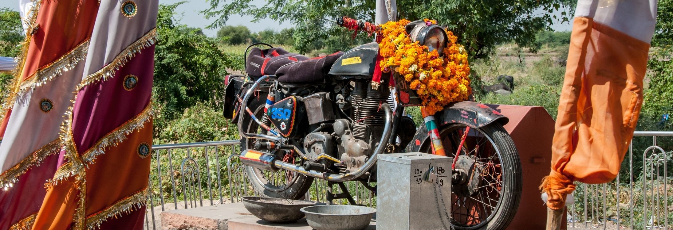 Motorcycle God - Bullet Baba Shrine, Rajasthan