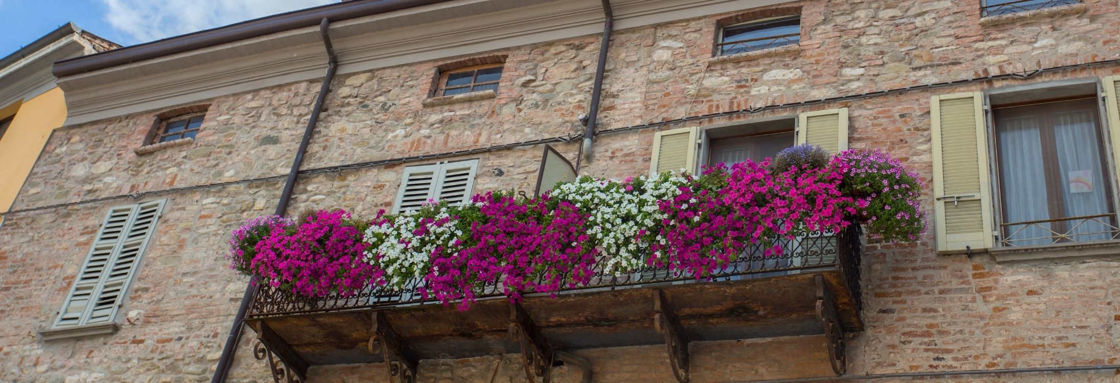 Balconies in Italy