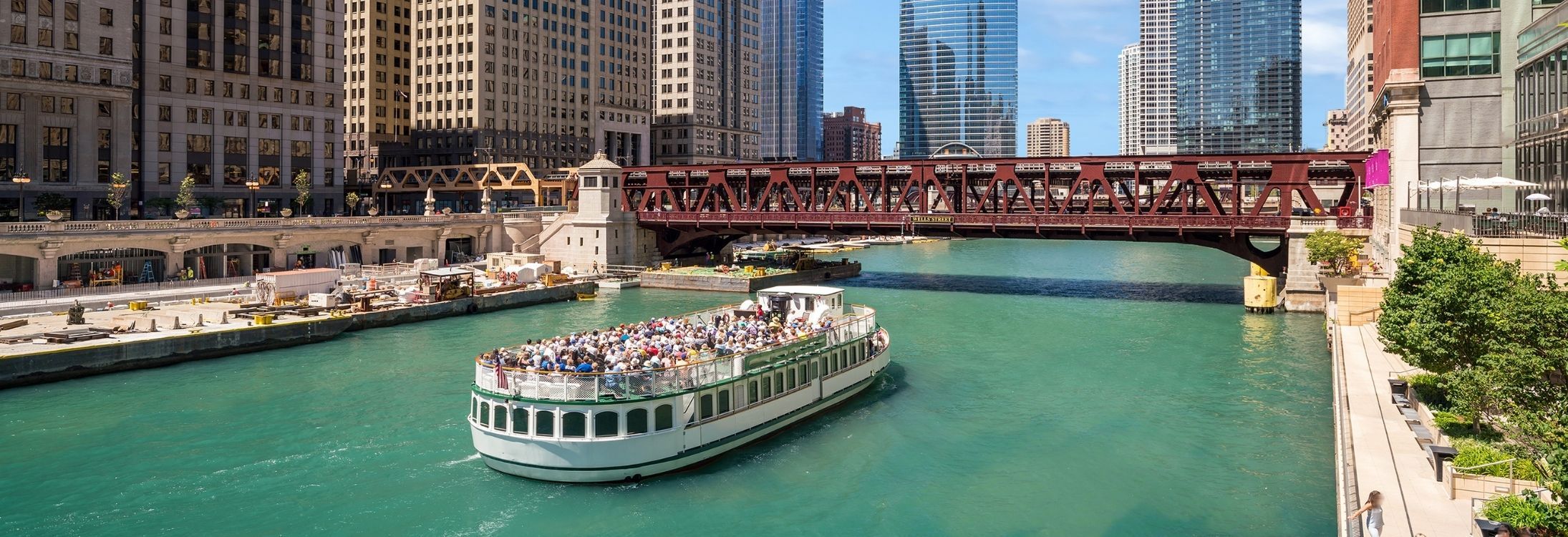 Chicago architecture river cruise, Illinois