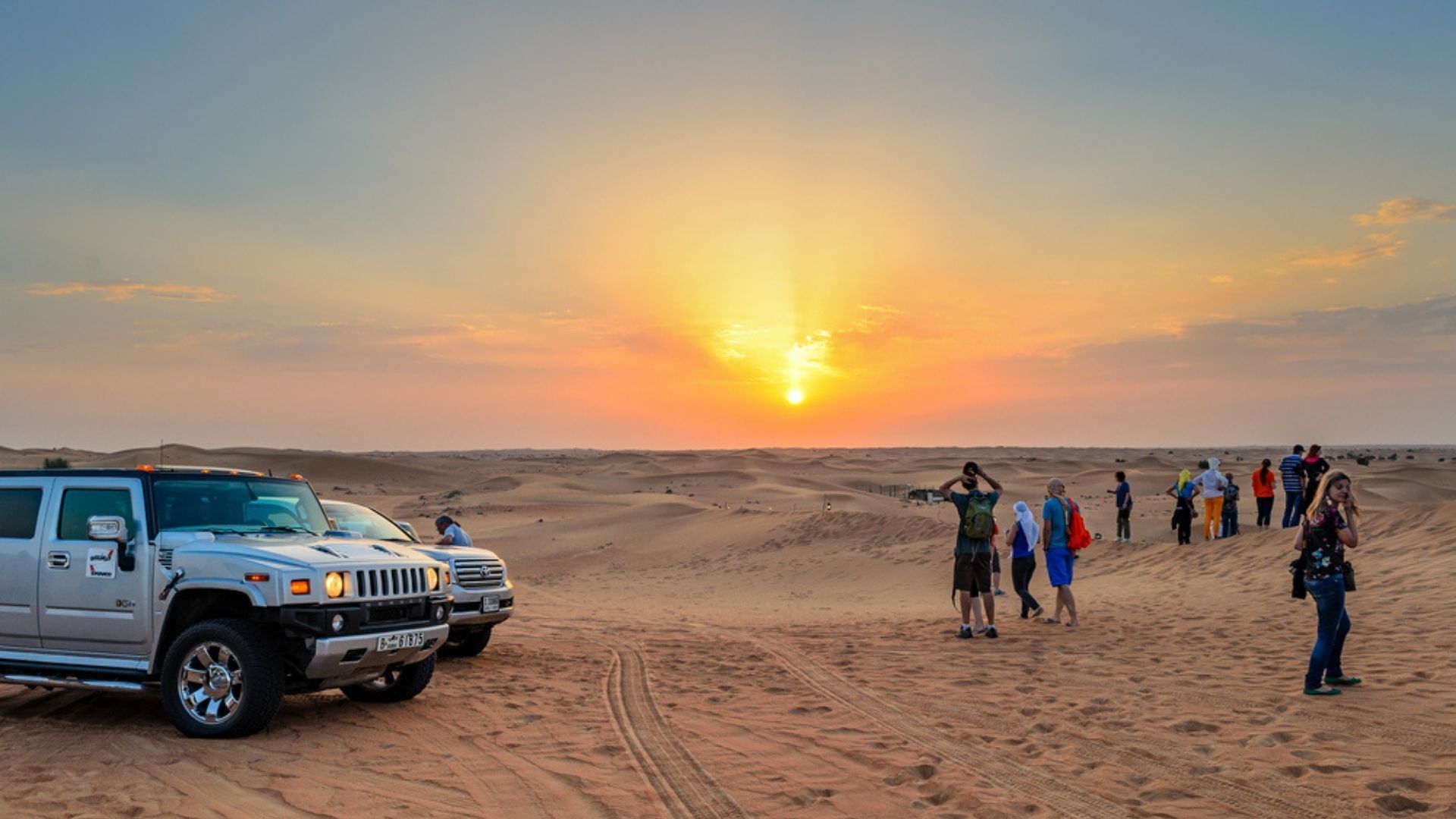 Dubai Desert Safari - Sunset Photo Stop