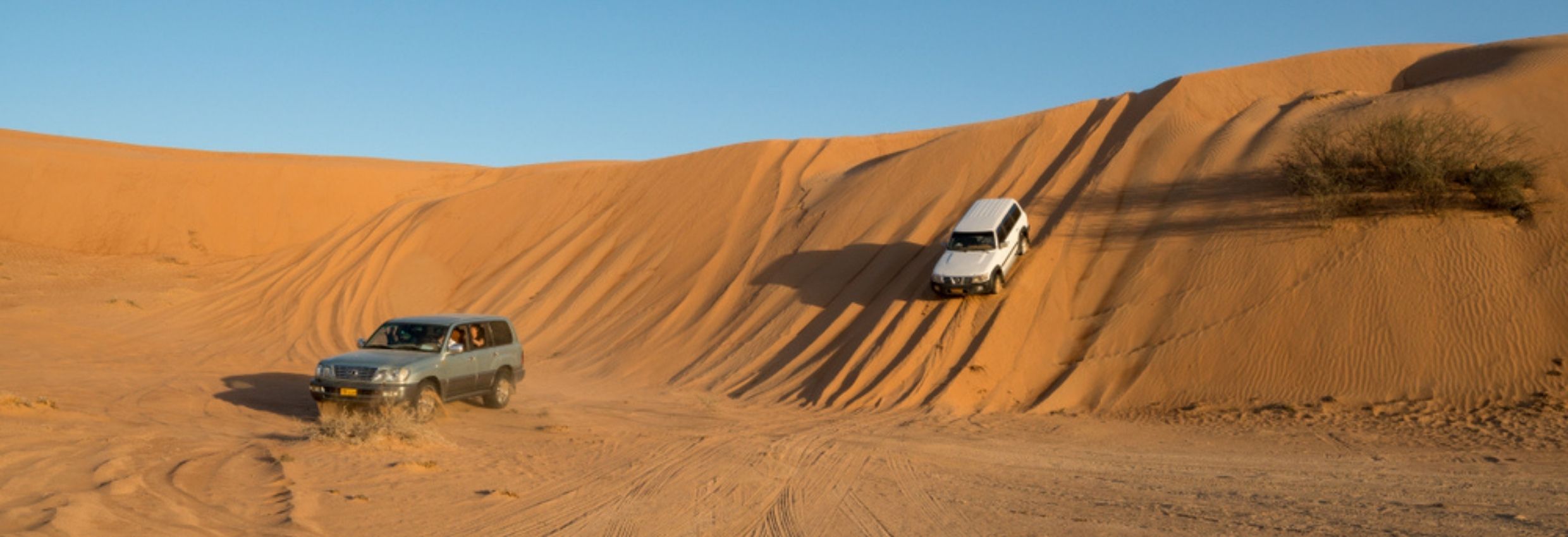 Dune Bashing at Wahiba Sands