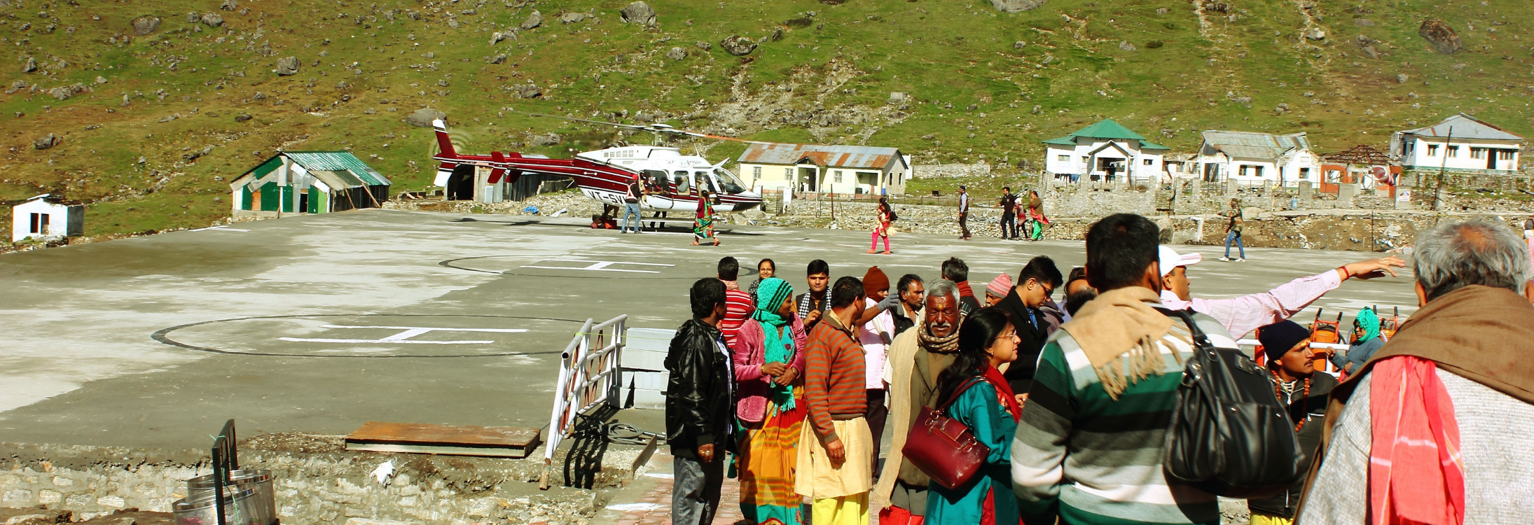 Helicopter services to Kedarnath