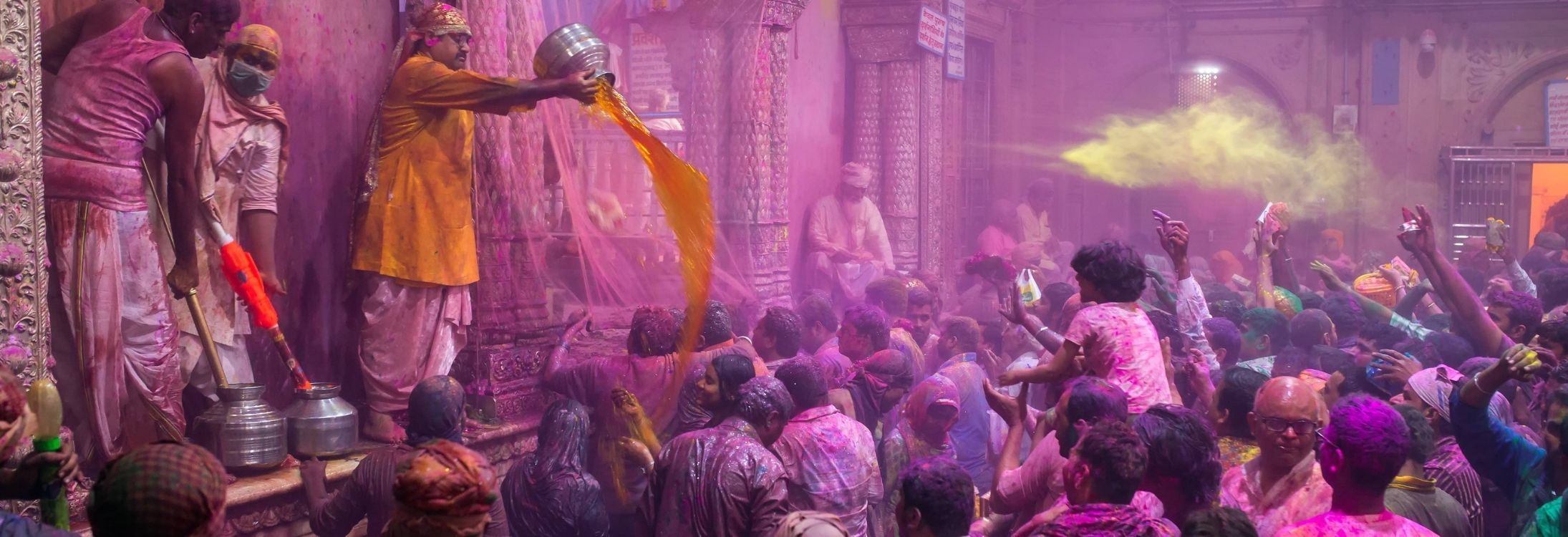 Mathura and Vrindavan Holi