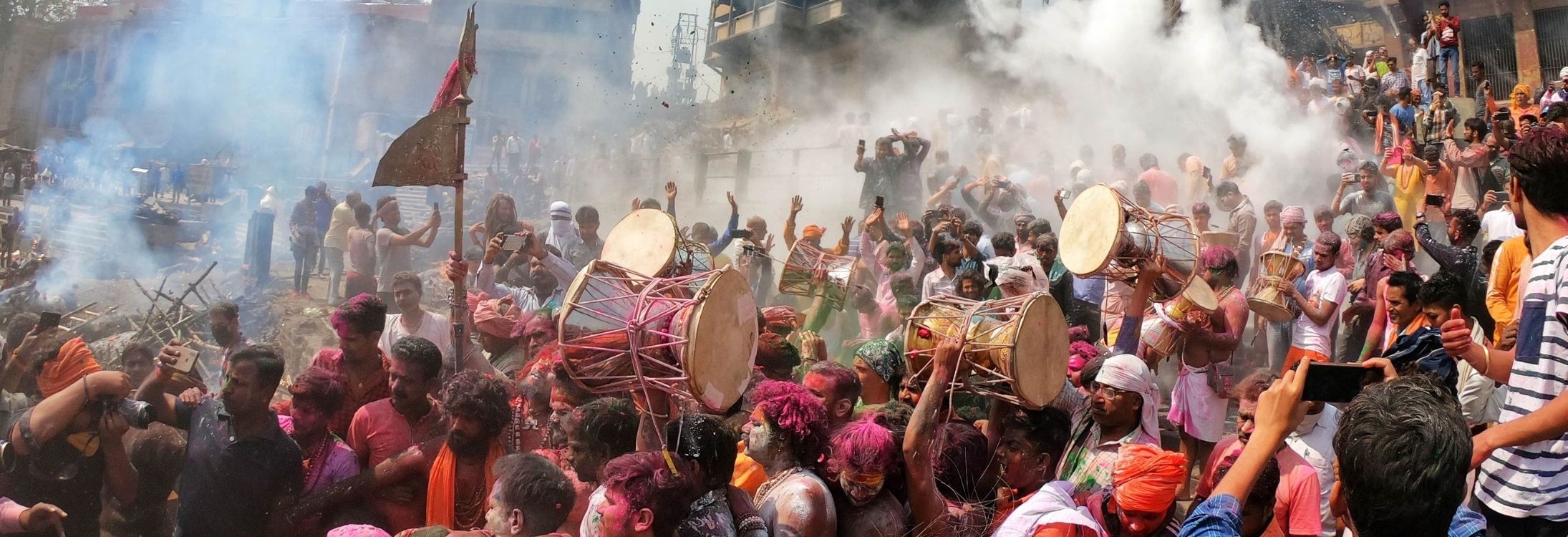 Varanasi Holi